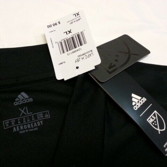 New Adidas Men's LAFC Futbol Soccer Home Jersey - Picture 5 of 7
